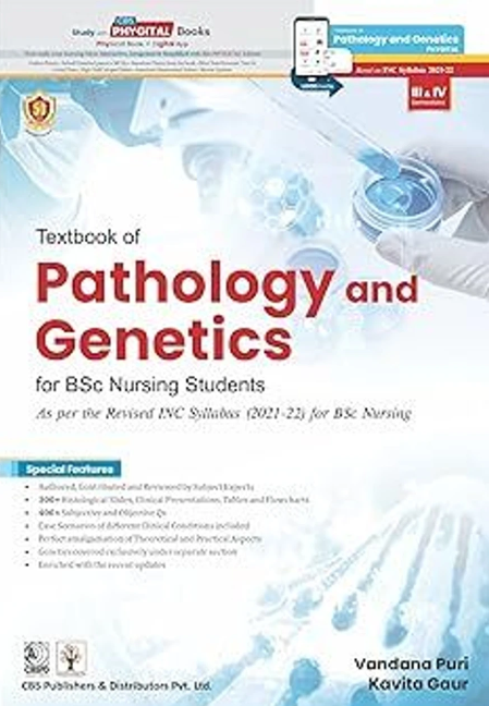Textbook of Pathology and Genetics for BSc Nursing